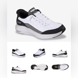 Skechers Slip-ins Contour Foam Quilted Sneaker Cozy Fit 8W